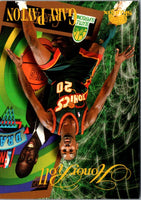 1996 SkyBox Premium NBA Pick-Up Game Sweepstakes Stickers Seattle SuperSonics #25