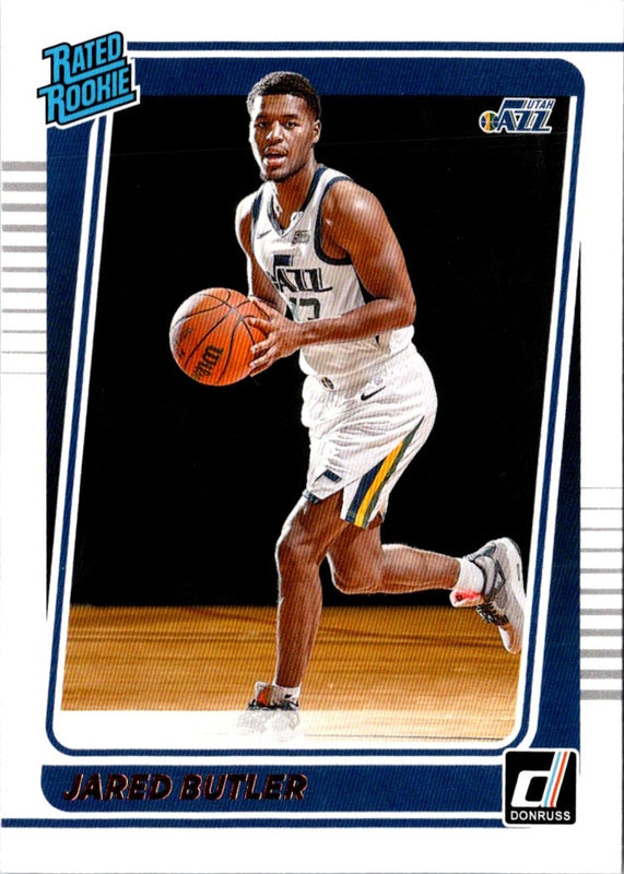 2021 Donruss Rated Rookies Jared Butler #249