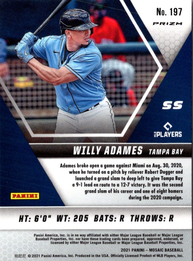 2021 Panini Mosaic Willy Adames