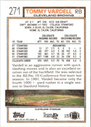 1992 Topps Tommy Vardell