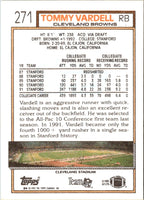 1992 Topps Tommy Vardell #271 Rookie