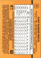 1989 Donruss Gary Redus #605