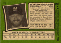 2020 Topps Heritage Brandon Woodruff #374