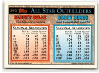 1994 Topps Gold Barry Bonds/Albert Belle #390