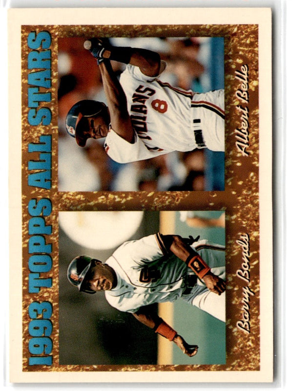 1994 Topps Gold Barry Bonds/Albert Belle #390