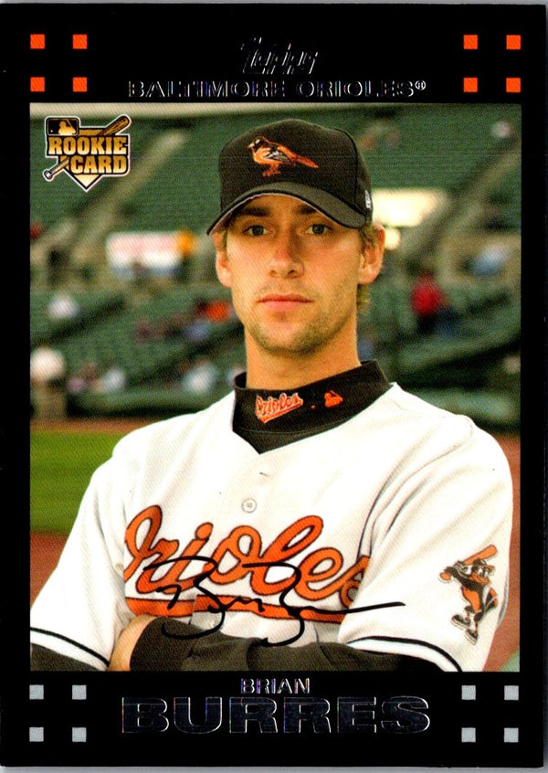 2007 Topps Red Back Brian Burres #289