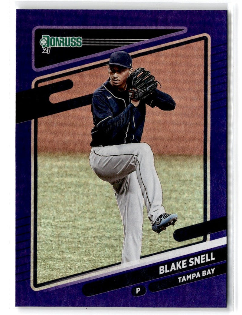 2021 Donruss Holo Blue Blake Snell