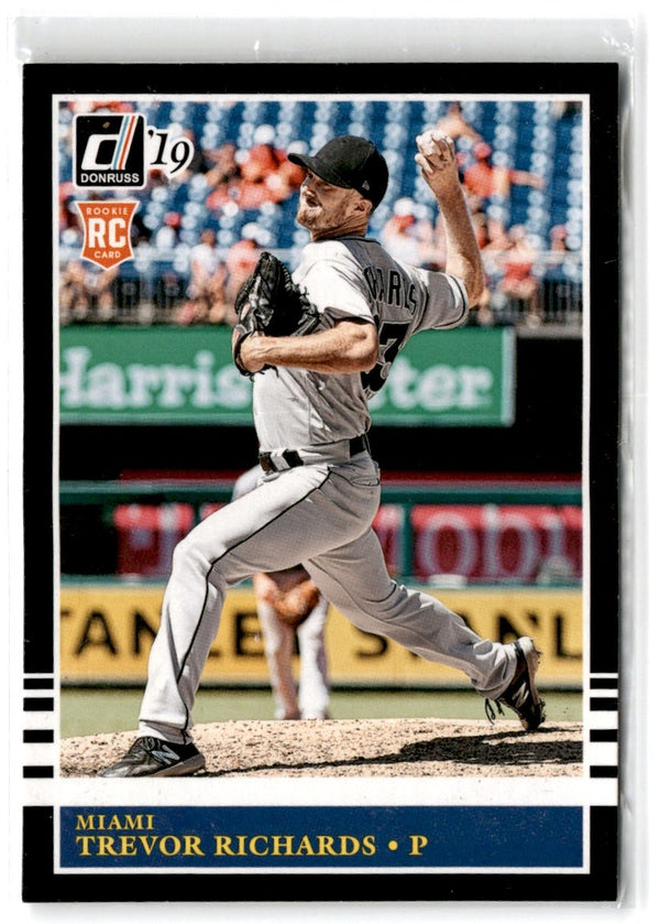 2019 Donruss Trevor Richards #201 Rookie