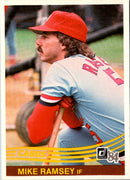 1984 Donruss Mike Ramsey