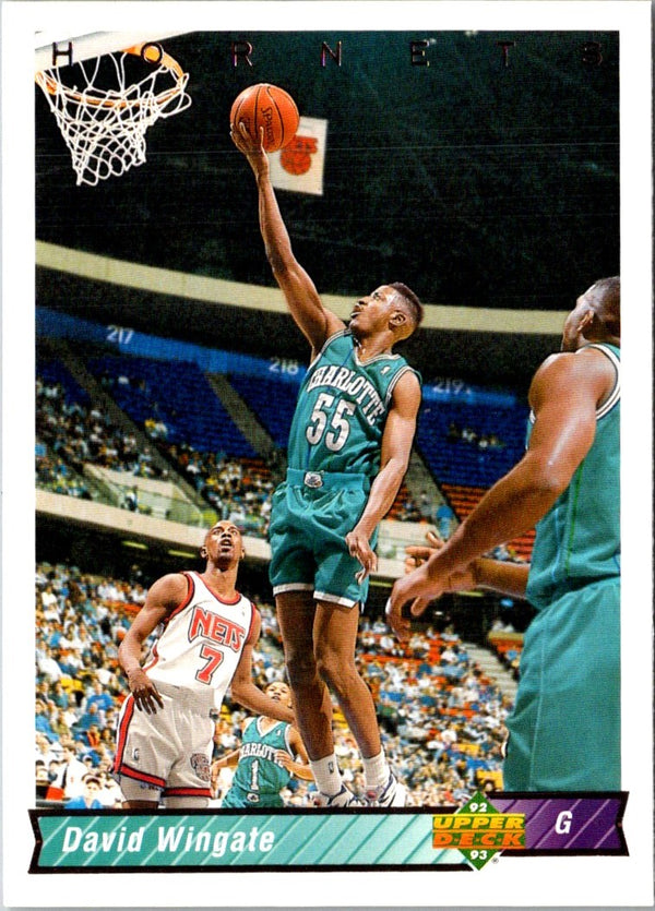 1992 Upper Deck David Wingate #338