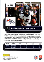 2022 Donruss Patrick Surtain II #270