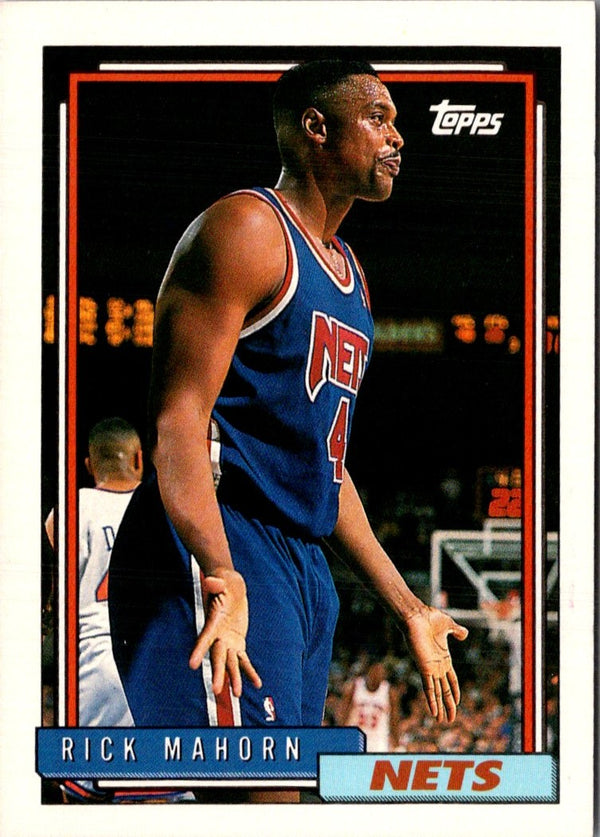 1992 Topps Rick Mahorn #388