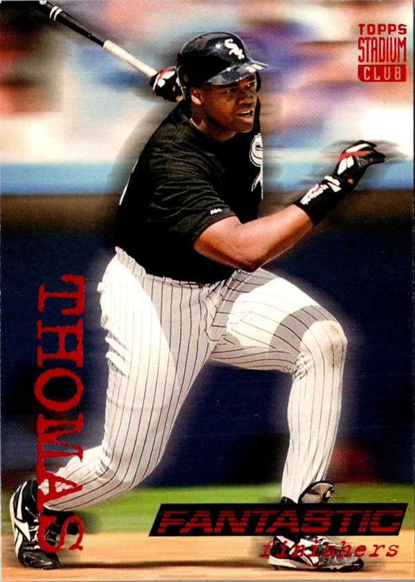 1994 Stadium Club Golden Rainbow Frank Thomas #718