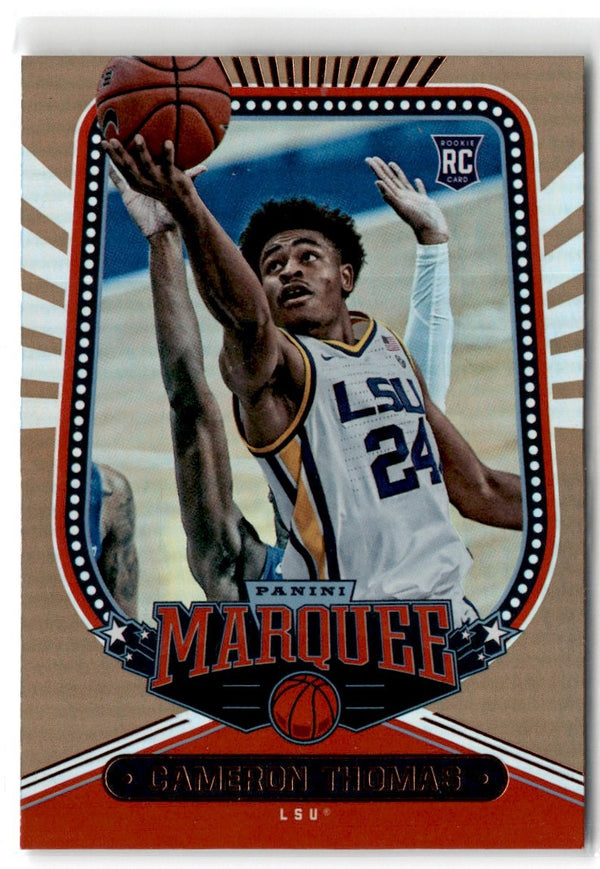 2021 Panini Chronicles Draft Picks Cameron Thomas #155