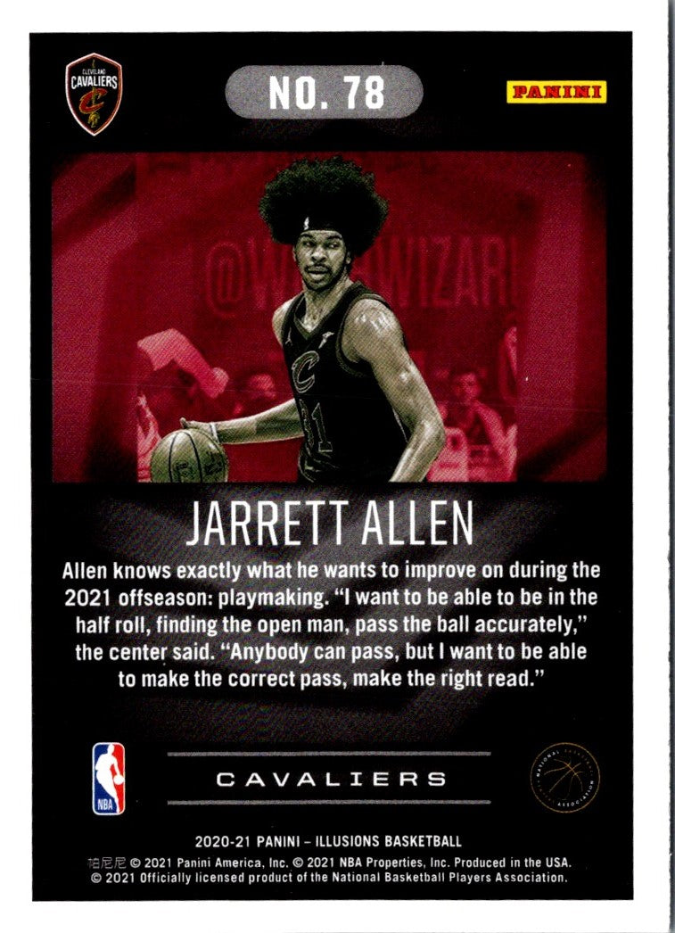 2020 Panini Illusions Jarrett Allen