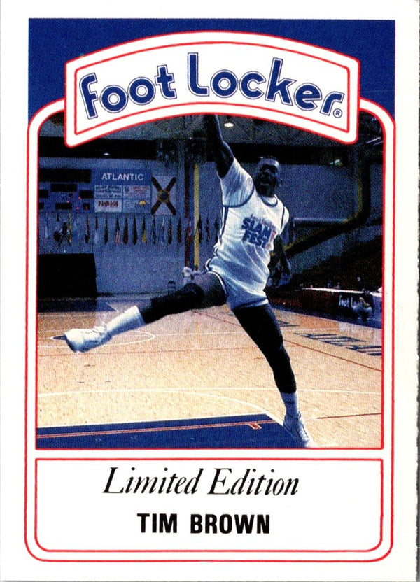 1991 Foot Locker Slam Fest Tim Brown #8