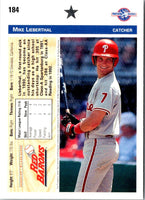 1992 Upper Deck Minors Mike Lieberthal #184
