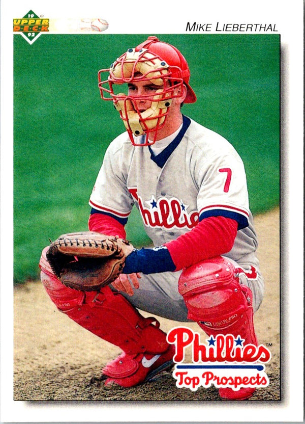 1992 Upper Deck Minors Mike Lieberthal #184