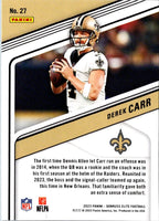 2023 Panini Contenders NFL Ink Autographs Derek Carr #27