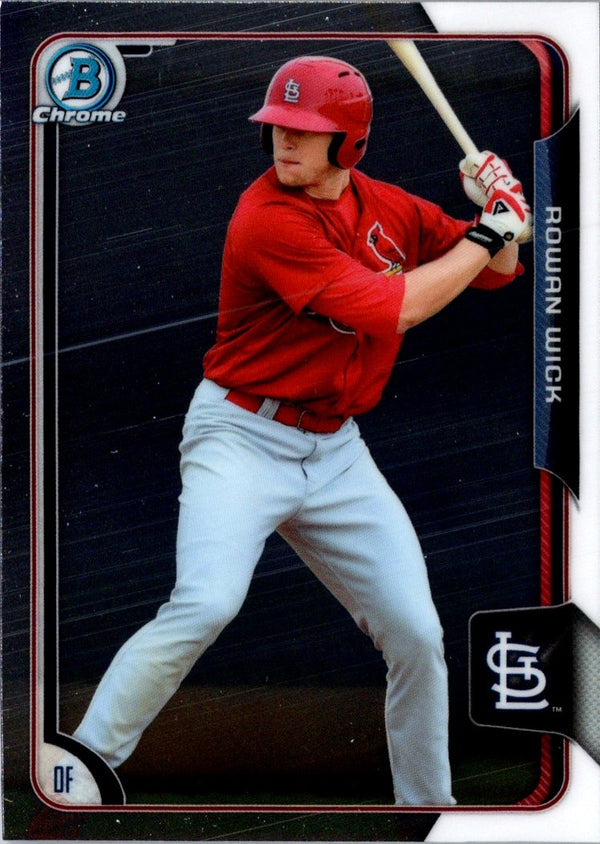 2015 Bowman Chrome Prospects Rowan Wick #BCP175