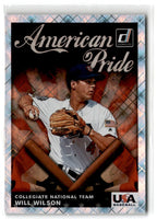 2019 Donruss American Pride Will Wilson #AP2