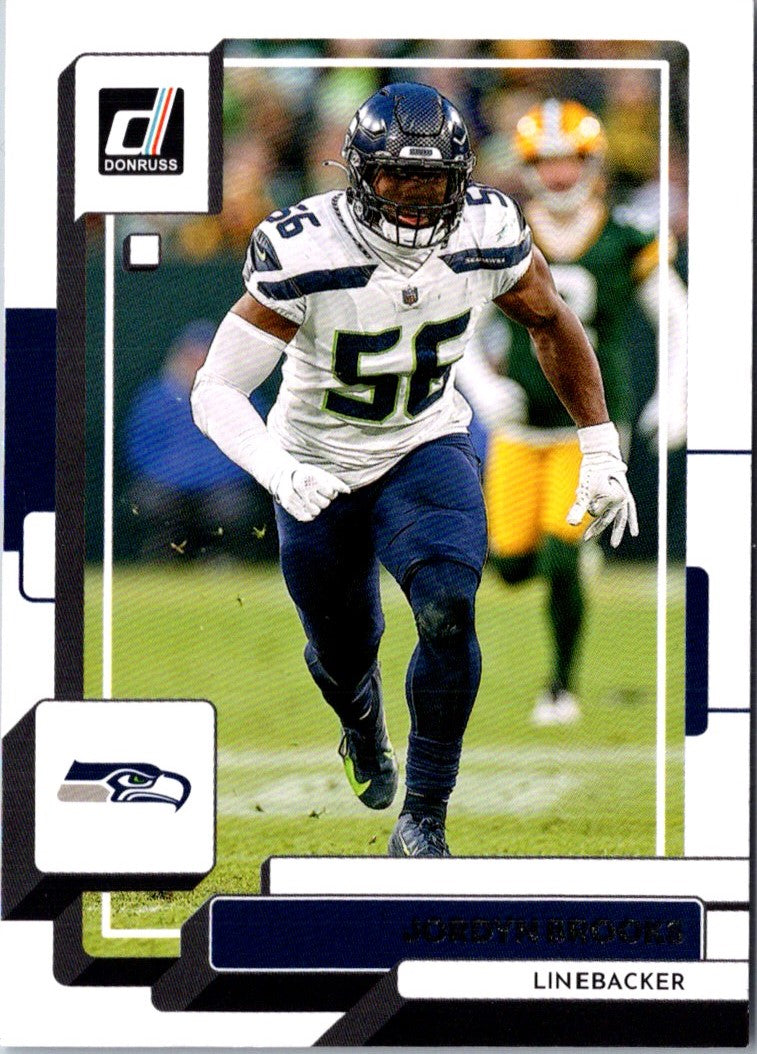 2022 Donruss Blue Press Proof Jordyn Brooks