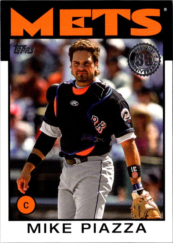 2022 Topps Triple Threads Mike Piazza #87