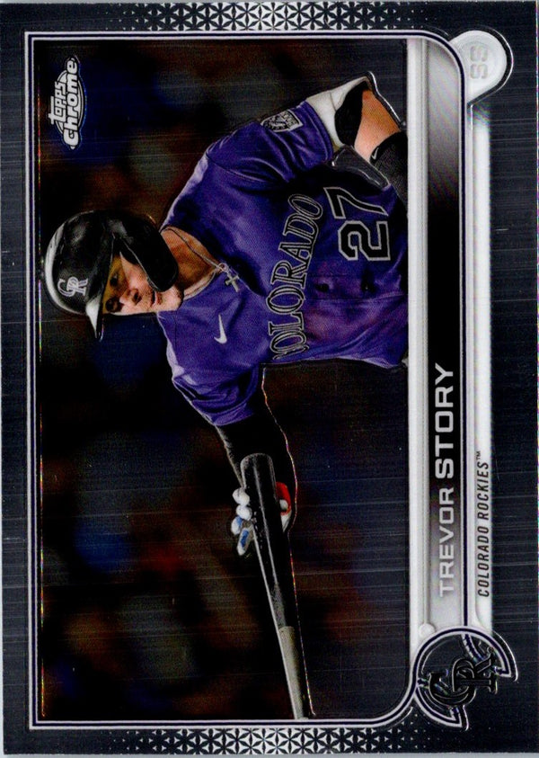 2022 Topps Chrome Trevor Story #27