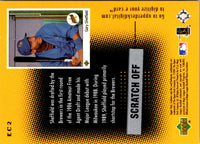 2001 Upper Deck Evolution e-Card Classics Gary Sheffield #EC2