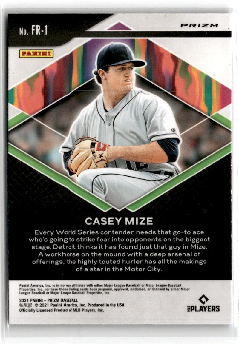 2021 Panini Prizm Fearless Casey Mize