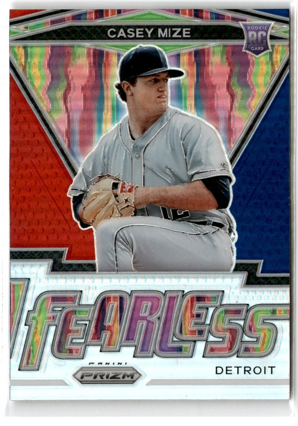 2021 Panini Prizm Fearless Casey Mize #FR-1