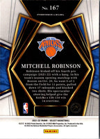 2021 Panini Select Blue Mitchell Robinson #167