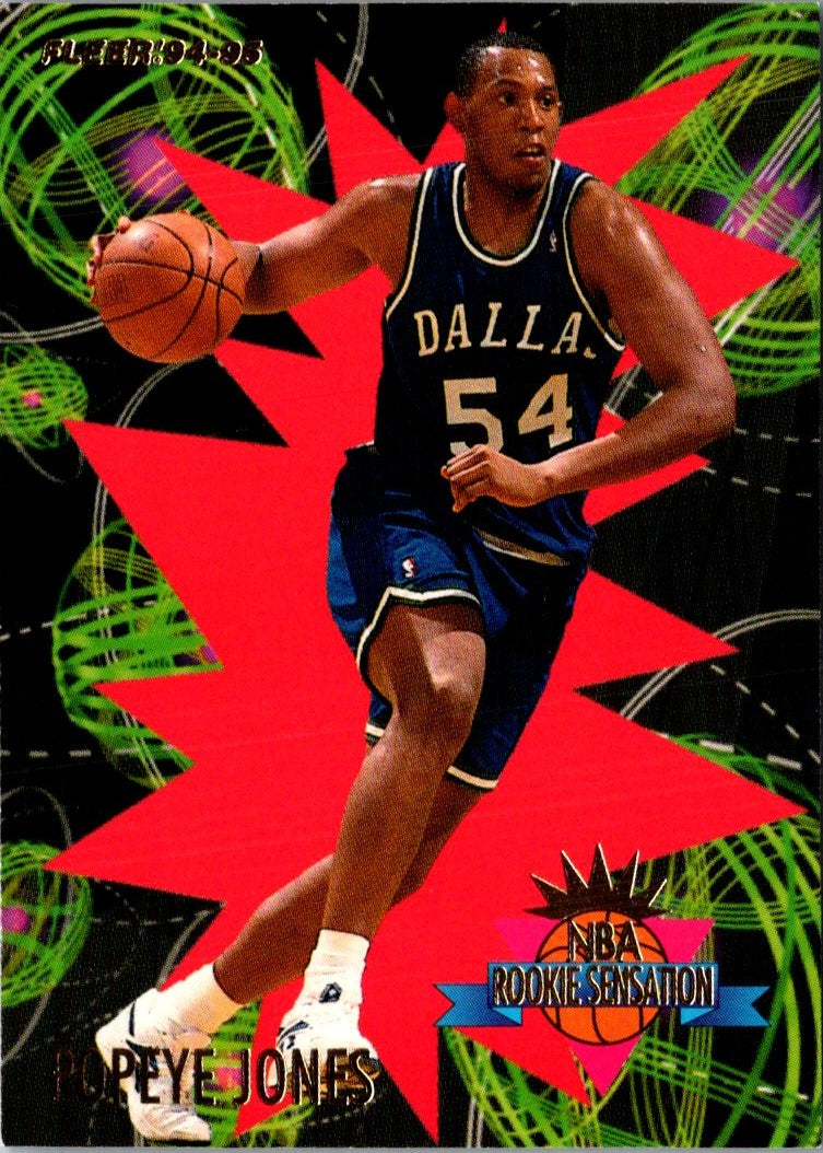 1994 Fleer Rookie Sensations Popeye Jones