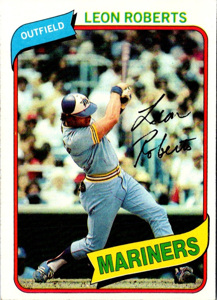 1980 Topps Leon Roberts