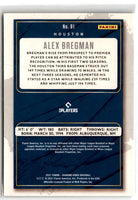 2021 Panini Diamond Kings Blue Alex Bregman #81