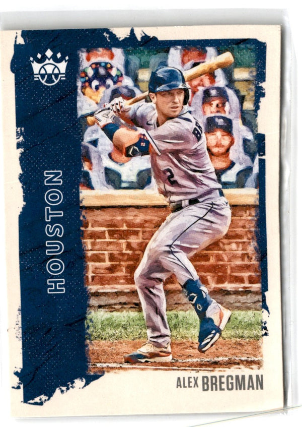 2021 Panini Diamond Kings Blue Alex Bregman #81