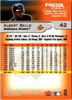 2001 Fleer Focus Albert Belle #42