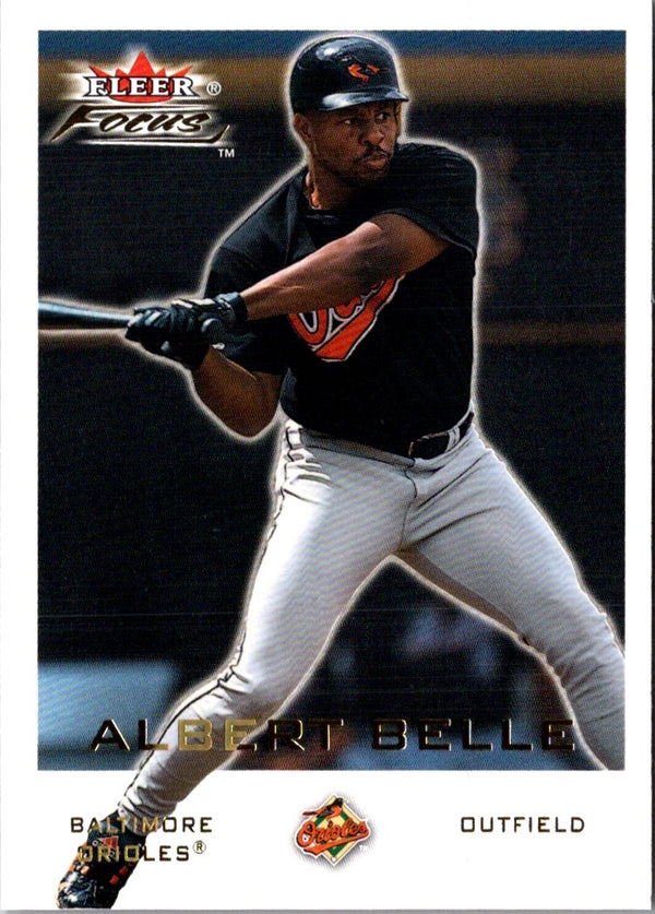 2001 Fleer Focus Albert Belle #42