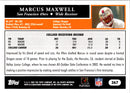 2005 Topps 50th Anniversary Rookies Marcus Maxwell