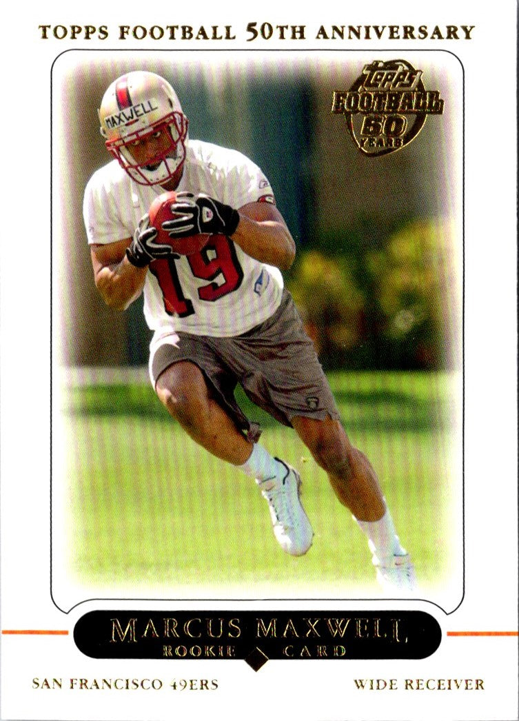 2005 Topps 50th Anniversary Rookies Marcus Maxwell