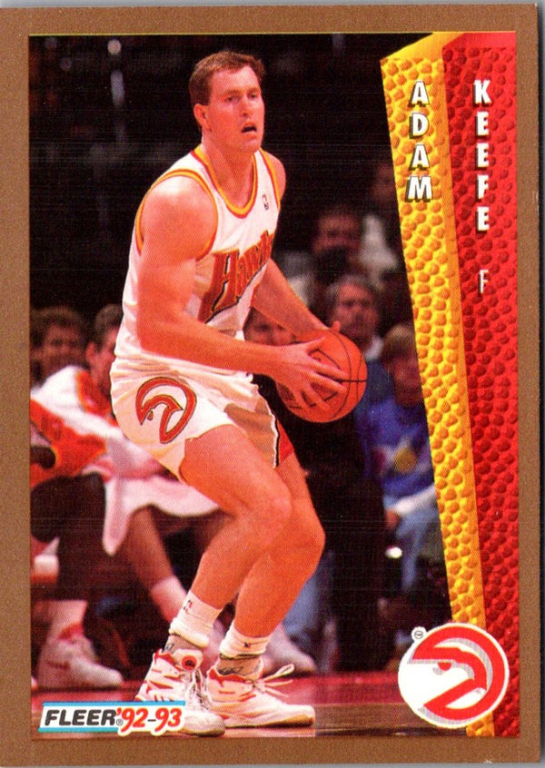 1992 Fleer Adam Keefe #302 Rookie