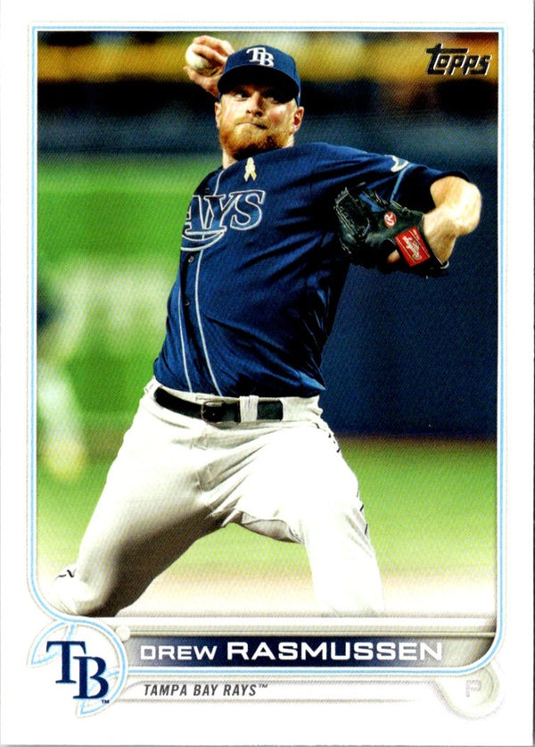 2022 Topps Blue Drew Rasmussen #482