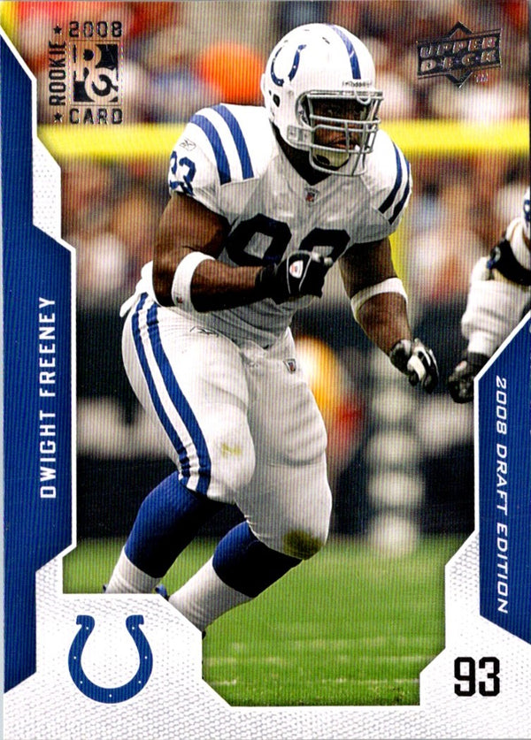 2008 Upper Deck Draft Edition Dwight Freeney #145