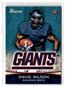 2012 Bowman Rookies David Wilson