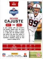2016 Score Scorecard Devon Cajuste #402