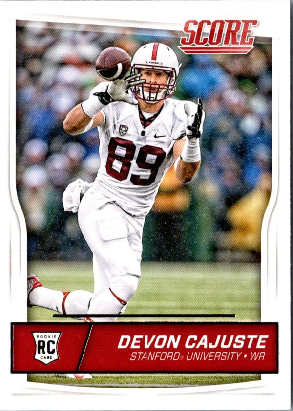 2016 Score Scorecard Devon Cajuste #402