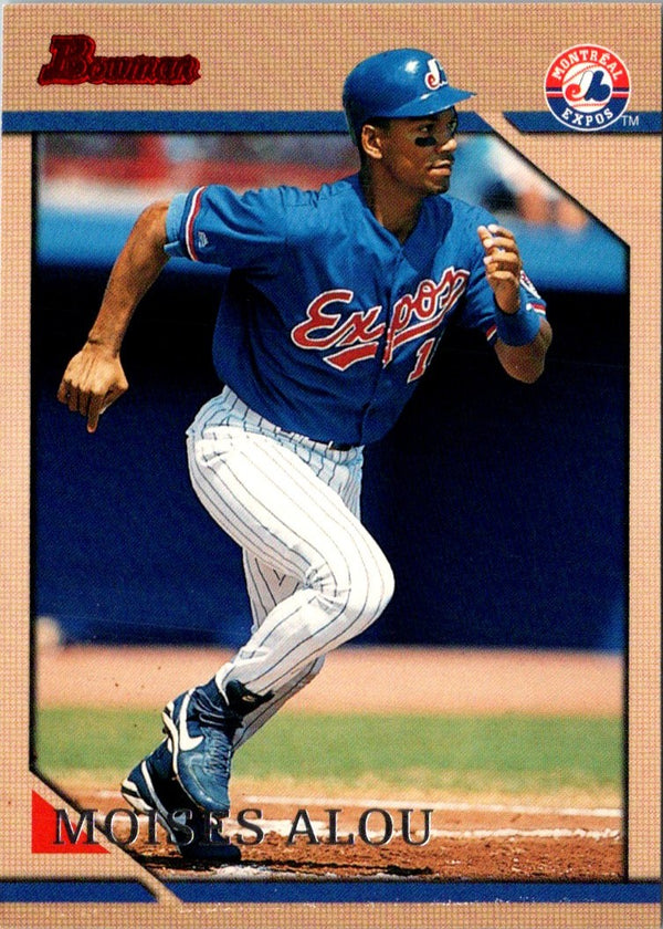 1999 Bowman Chrome Gold Moises Alou #8