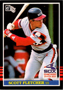 1985 Donruss Scott Fletcher