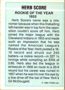 1985 TCMA Rookies of the Year Herb Score