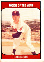 1985 TCMA Rookies of the Year Herb Score #NNO